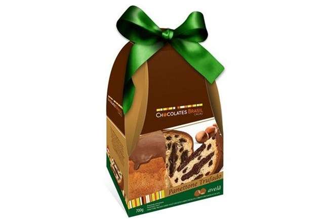 Panettone Trufado Avelã_Brasil Cacau