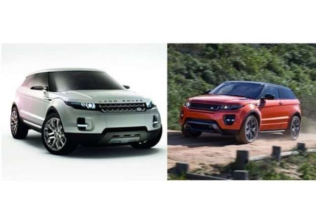 Land Rover LRX Concept x Ranger Rover Evoque
