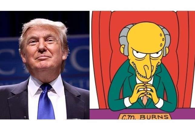 Donald Trump - Montgomery Burns