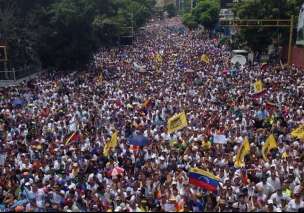 protesto Venezuela