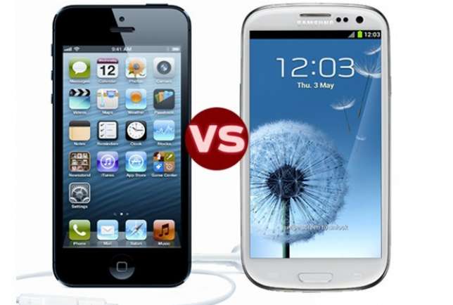 Galaxy S3 e iPhone 5