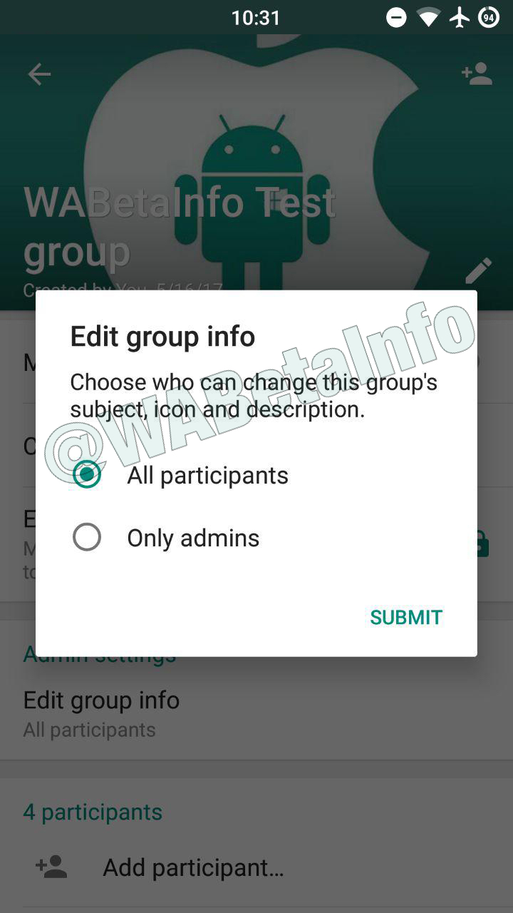 WhatsApp terá função de “censura” em grupos