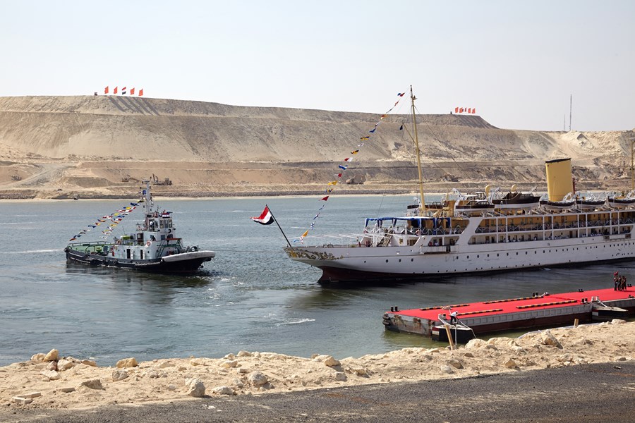 Canal de Suez (Bloomberg)