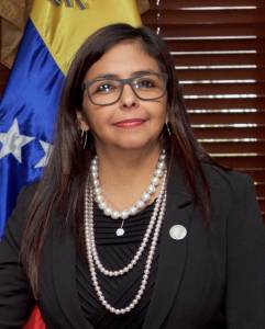 Delcy Rodríguez: Quem é a vice que pode substituir Maduro na Venezuela Delcy Rodríguez: Quem é a vice que pode substituir Maduro na Venezuela