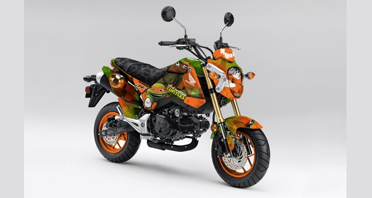 Honda lança série de motos inspiradas no desenho Tartarugas Ninja