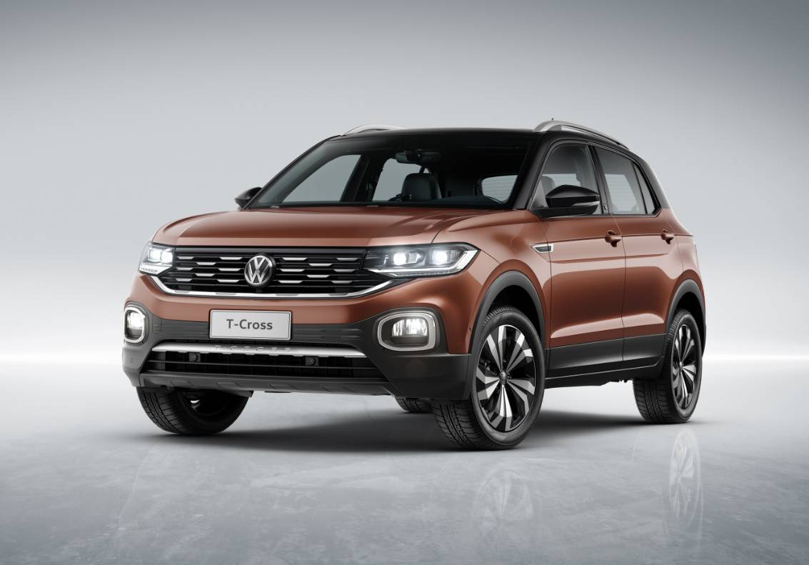 A quase septuagenária (aqui no Brasil) Volkswagen, chegou a uma impressionante marca: com o T-Cross, a montadora passou a ter o SUV mais vendido do Brasil (Divulgação)