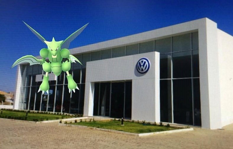 reprodução de Pokemon Go