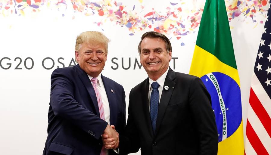 Donald Trump e Jair Bolsonaro