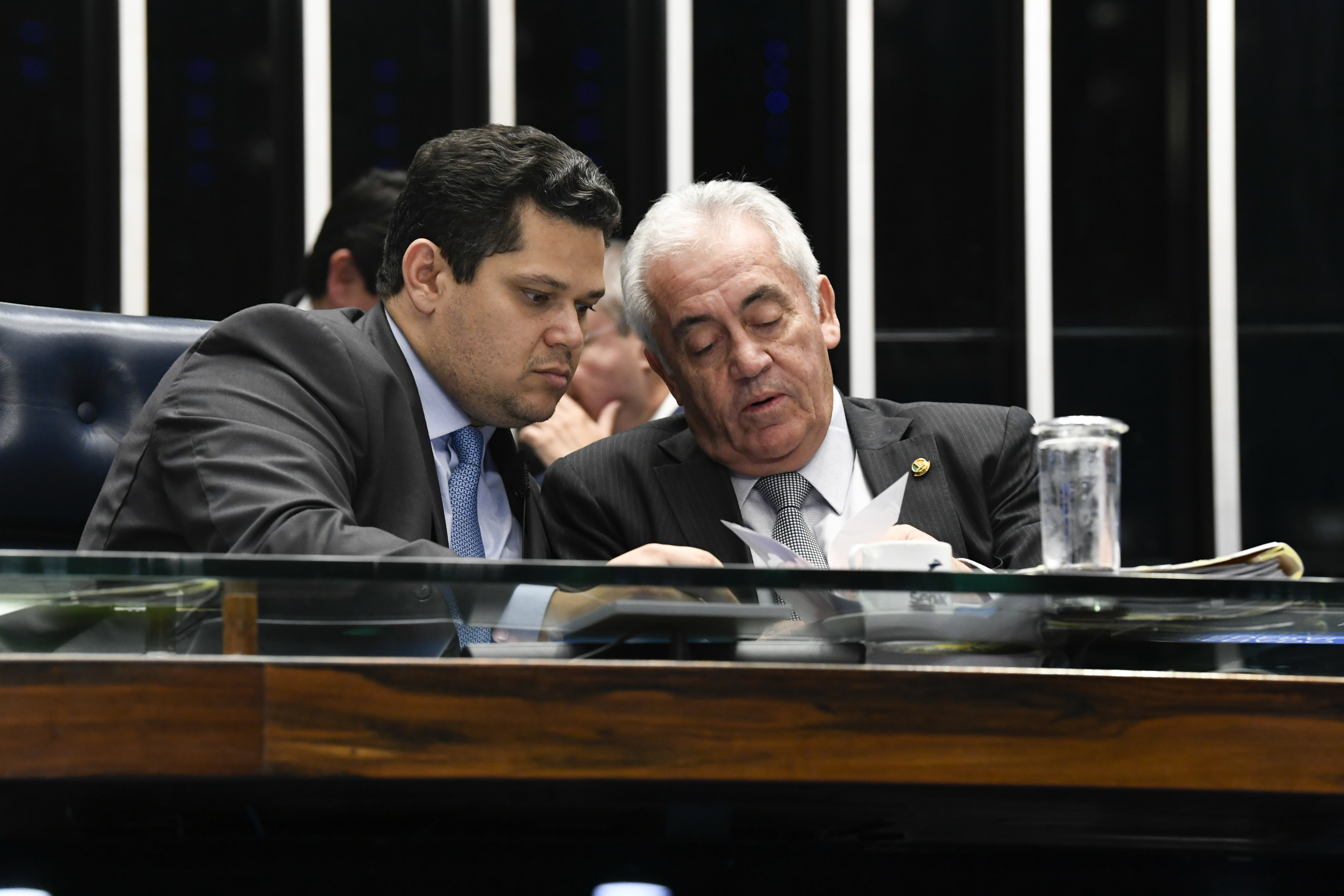 Davi Alcolumbre e Otto Alencar
Crédito: Jefferson Rudy/Agência Senado

