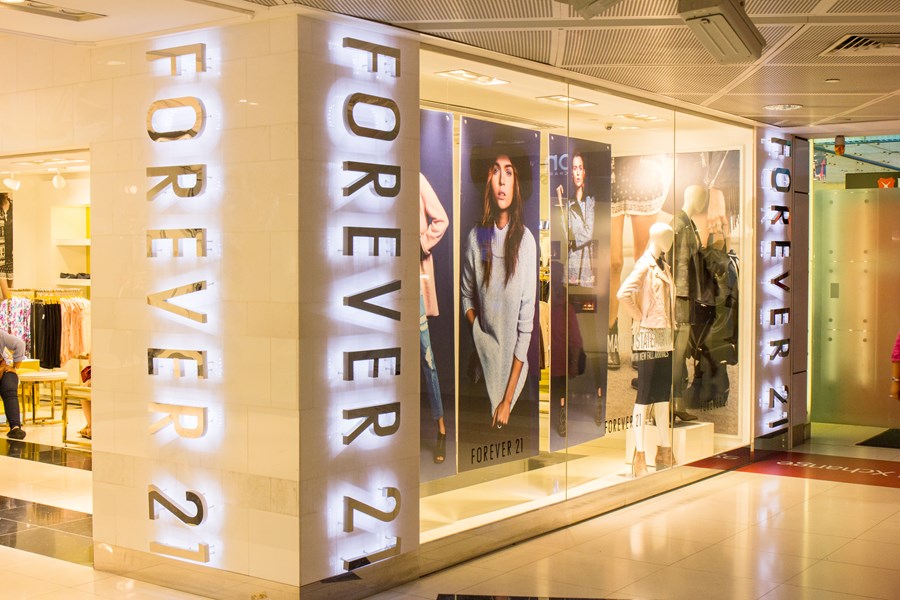 Forever 21 pode ser comprada por US$ 81 milhões por donos de shopping