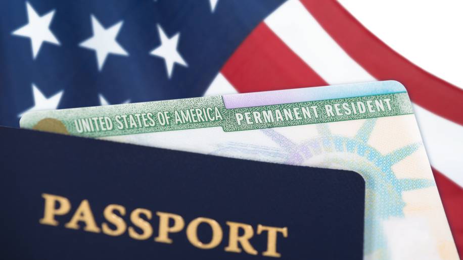 Green Card e Passaporte