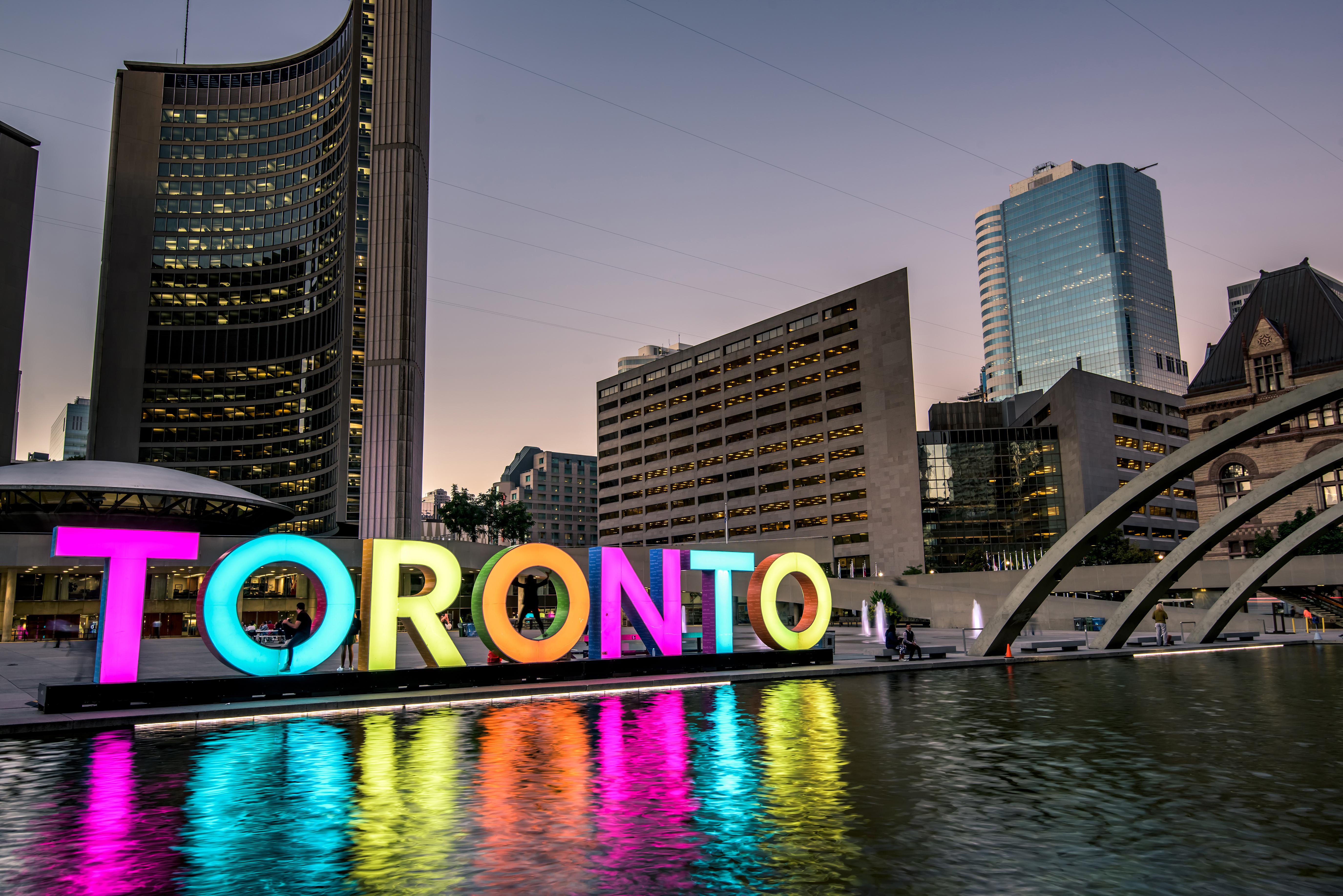 Logo da cidade de Toronto no Canad&aacute;