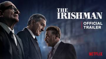 Cartaz do filme The Irishman (O Irlandês), do Netflix