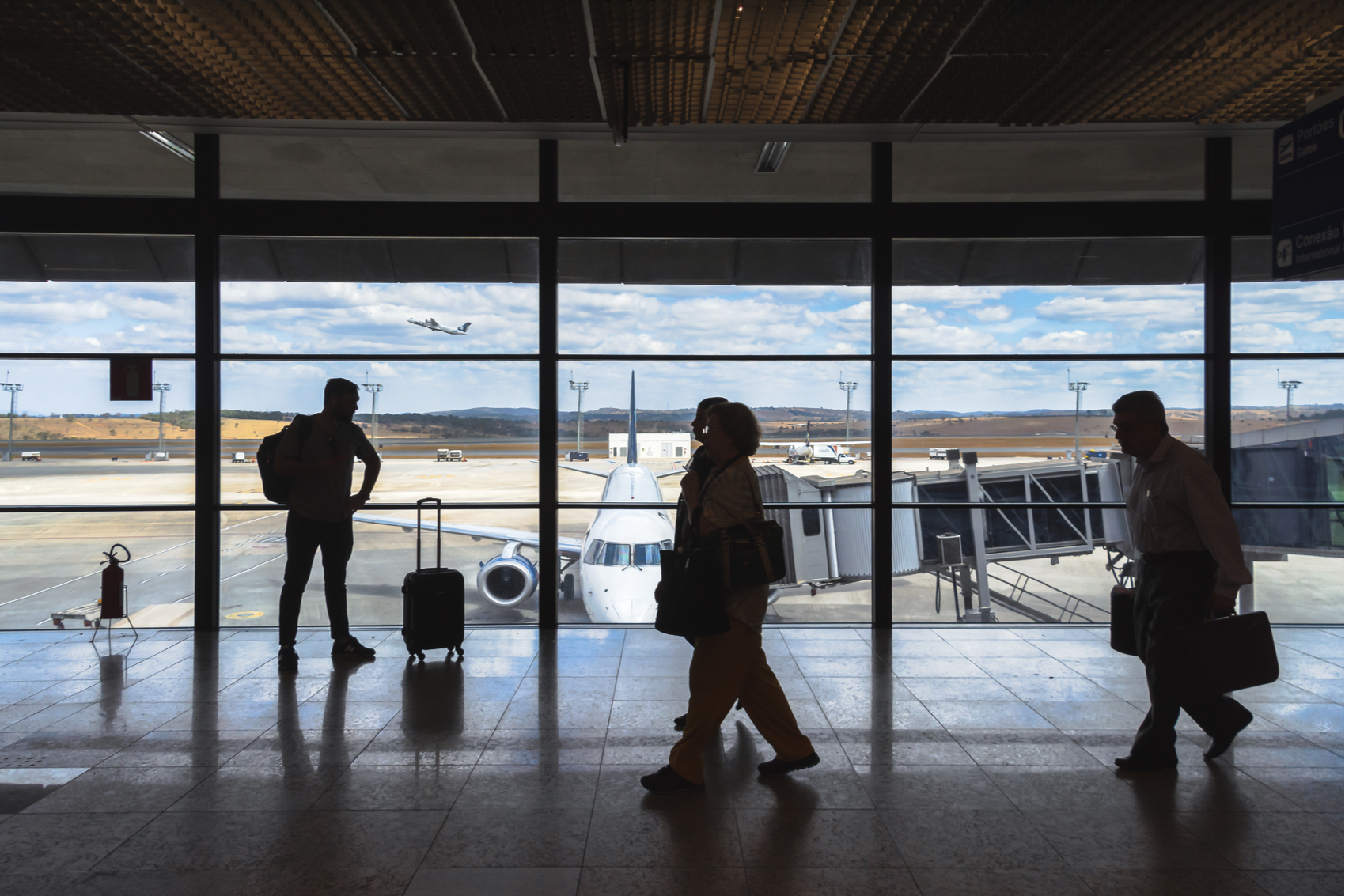 terminal de passageiros do aeroporto de Confins