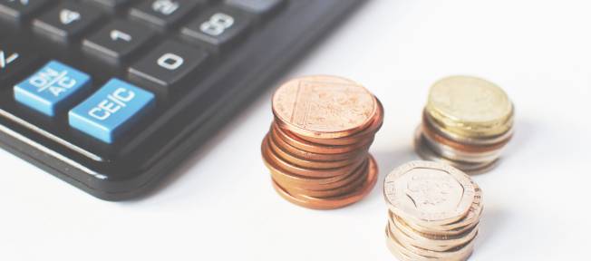 Cálculo de dinheiro, salário