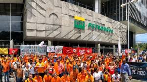 Greve na Petrobras (Foto: FUP)