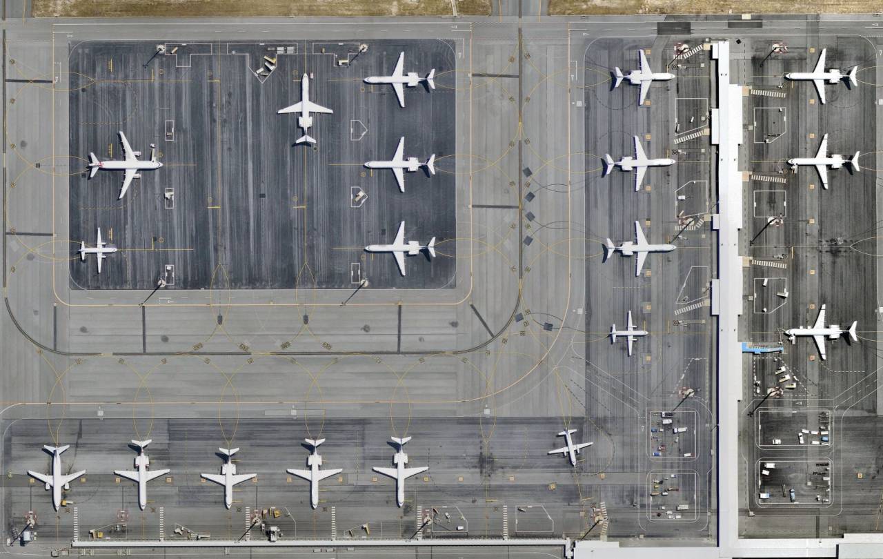 aeroporto aviões aviação terminal aéreas covid