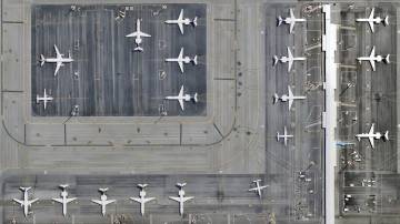 aeroporto aviões aviação terminal aéreas covid