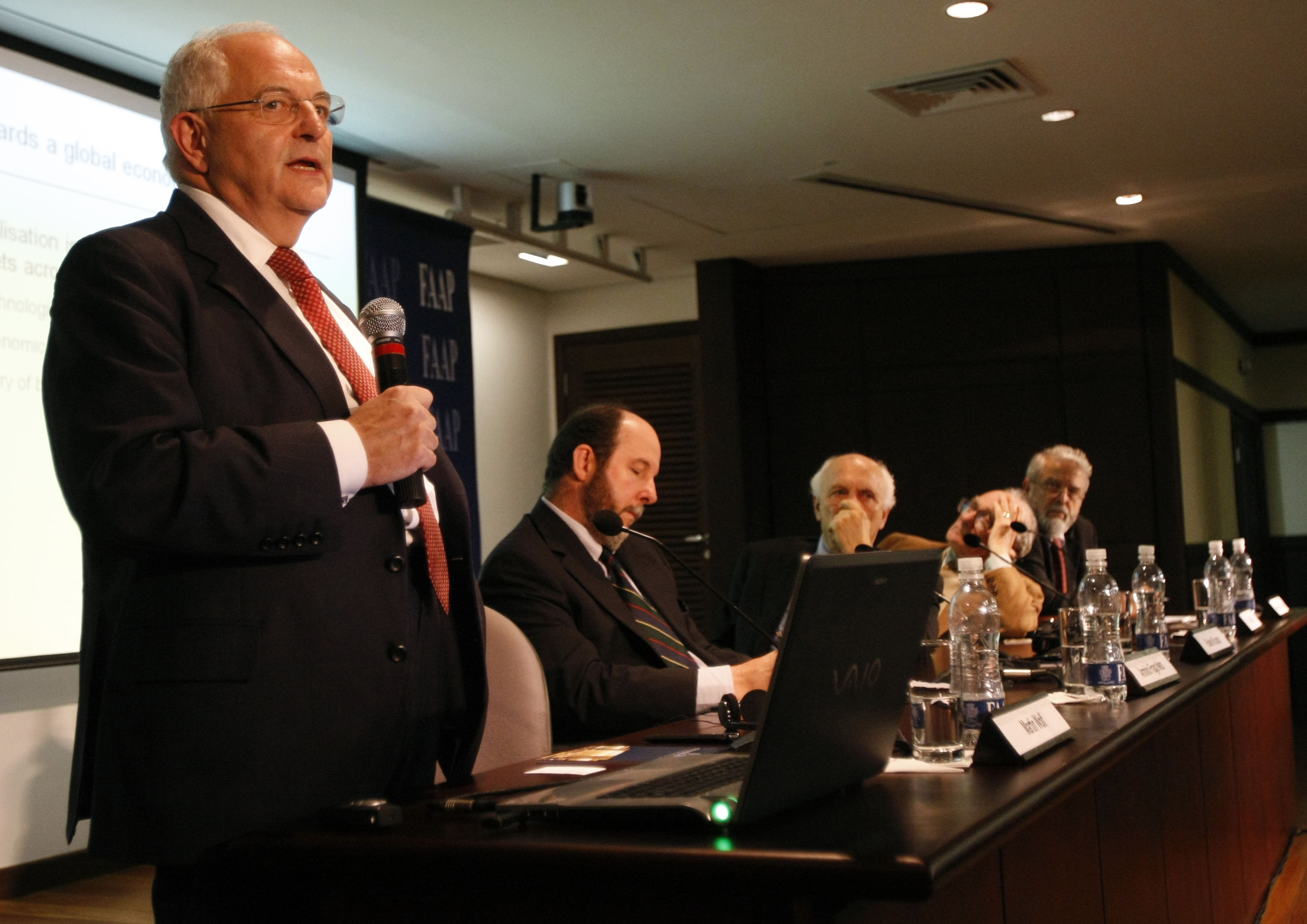 O economista e colunista do jornal britânico Financial Times, Martin Wolf (Sérgio Neves/Estadão Conteúdo)