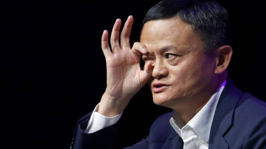 PARIS, FRANCE - MAY 16: Chairman of Alibaba Group Holding Ltd. Jack Ma delivers a speech to participants during the 4th edition of the Viva Technology show at Parc des Expositions Porte de Versailles on May 16, 2019 in Paris, France. Viva Technology, the new international event brings together 9000 startups with top investors, companies to grow businesses and all players in the digital transformation who shape the future of the internet. (Photo by Chesnot/Getty Images)