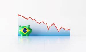 brasil gráfico economia porquinho baixa queda recessão