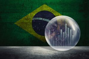 brasil economia gráfico bandeira