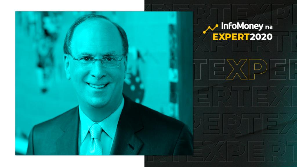 Larry Fink, CEO da BlackRock, na Expert XP 2020