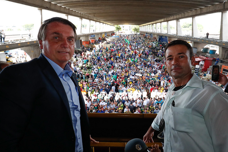 Jair Bolsonaro na Ceagesp (Foto: Alan Santos/PR)