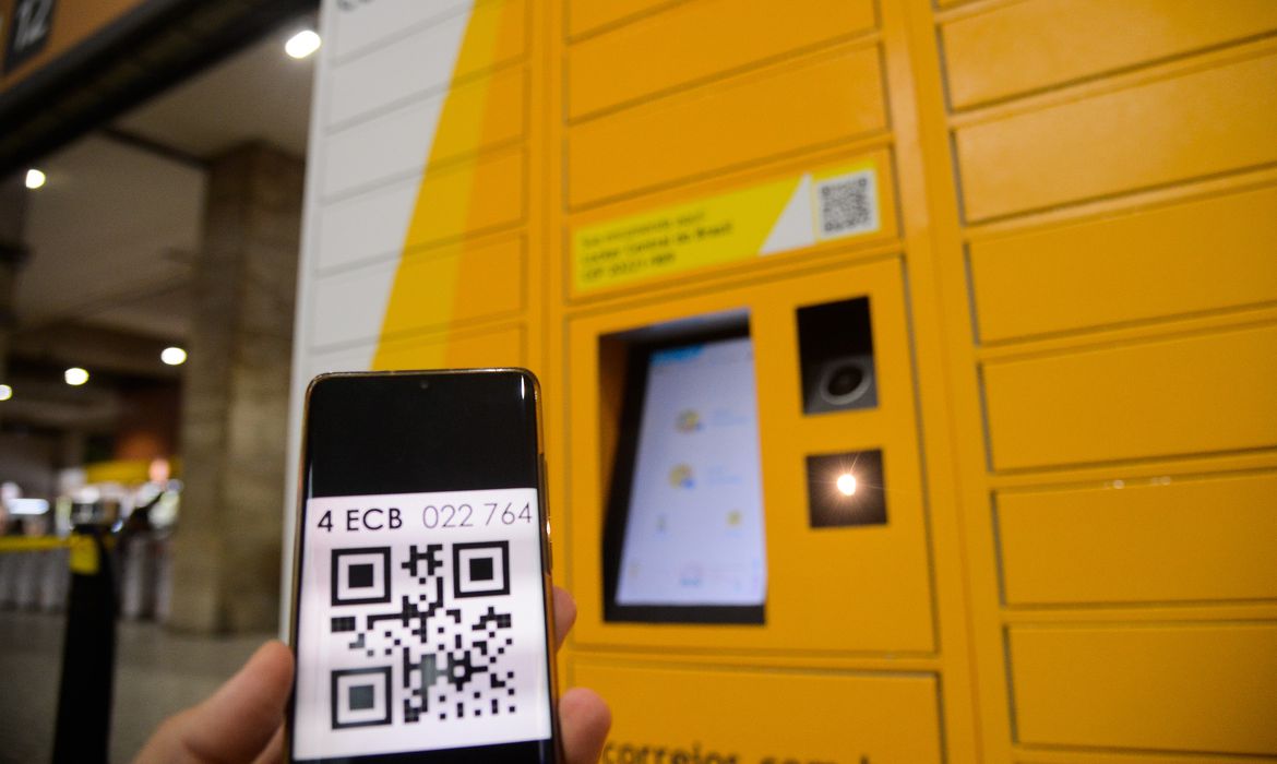 Correios inauguram lockers (Tomaz Silva/Agência Brasil)