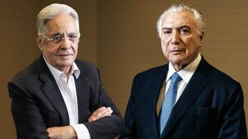 Fernando Henrique Cardoso e Michel Temer