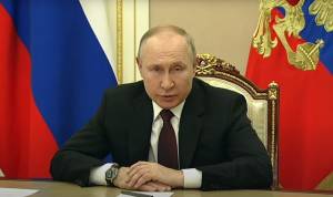 Putin faz discurso em 25 de fevereiro na Rússia sobre guerra na Ucrânia