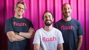 Cofundadores da Flash (Divulgação)