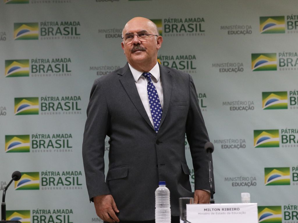 O Ministro da Educação, Milton Ribeiro (Fabio Rodrigues-Pozzebom/ Agência Brasil)