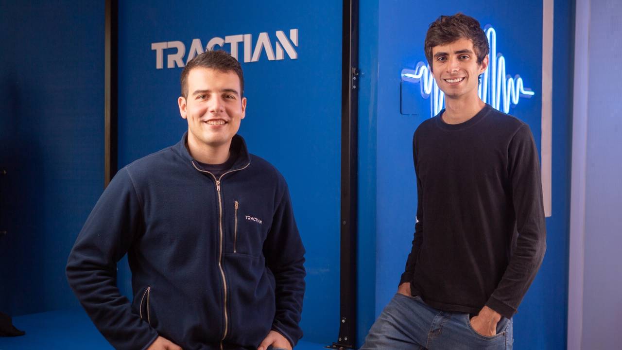 Gabriel Lameirinhas e Igor Marinelli, cofundadores da Tractian (Divulgação)
