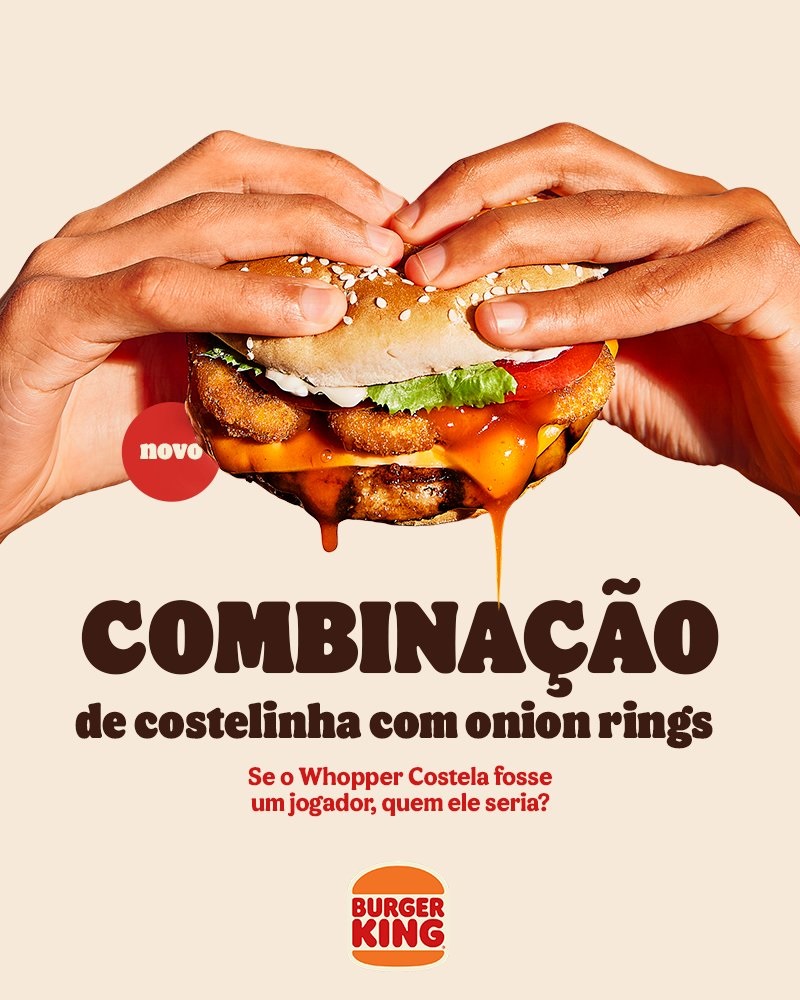 Após polêmica, Burger King muda nome de sanduíche que não tem