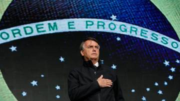 Jair Bolsonaro na cerimônia de abertura do 5º Fórum de Investimento Brasil 2022, em São Paulo (Alan Santos/PR)