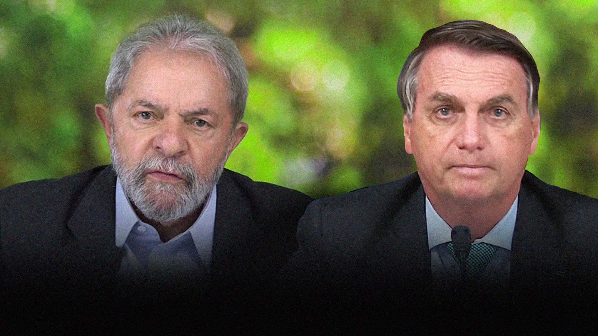 Pesquisa Ipespe mostra empate técnico entre Lula e Bolsonaro nas