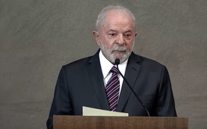Lula em diplomação como presidente da República, em dezembro de 2021 (Reprodução/YouTube PT TV)