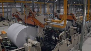 Fábrica da Suzano Papel e Celulose em Cachoeiro de Itapemirim, no Espírito Santo