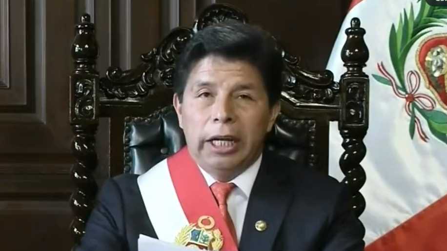 Pedro Castillo é destituído da presidência do Peru em votação do Congresso  - InfoMoney