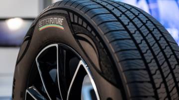 Goodyear tem plano de tonar pneu totalmente reciclável até 2030
