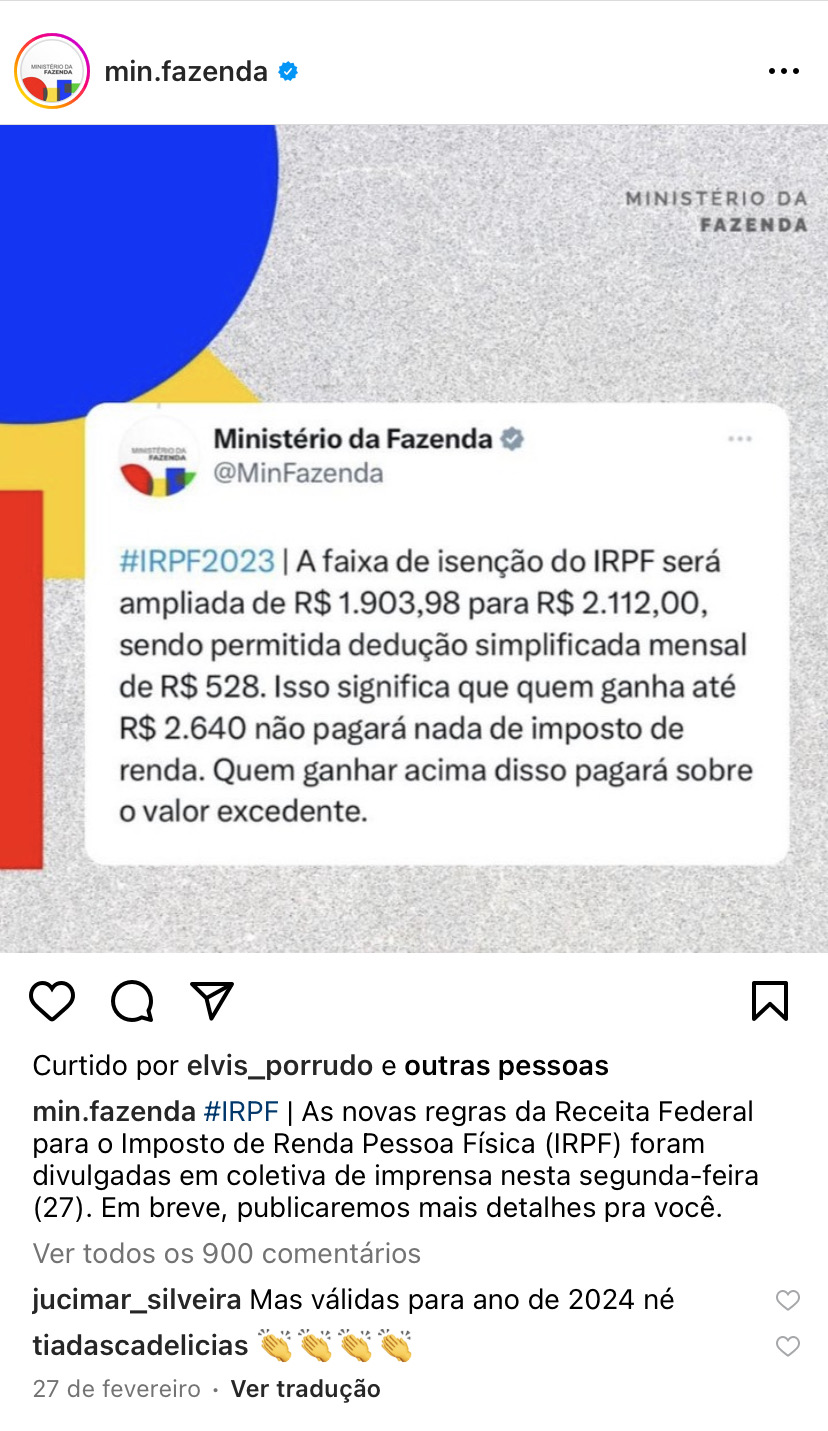 Imposto de Renda: Receita atualiza tabela progressiva, mas medida ainda não  tem validade; entenda - InfoMoney