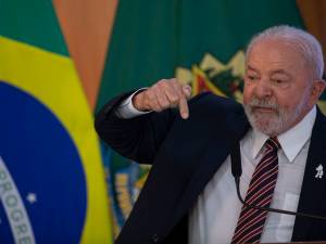 Brasília (DF) 10-04-2023 - O presidente Luiz Inácio Lula da Silva participa no Palácio do Planalto da Reunião ministerial dos 100 dias de governo. Foto: Joédson Alves/Agência Brasil