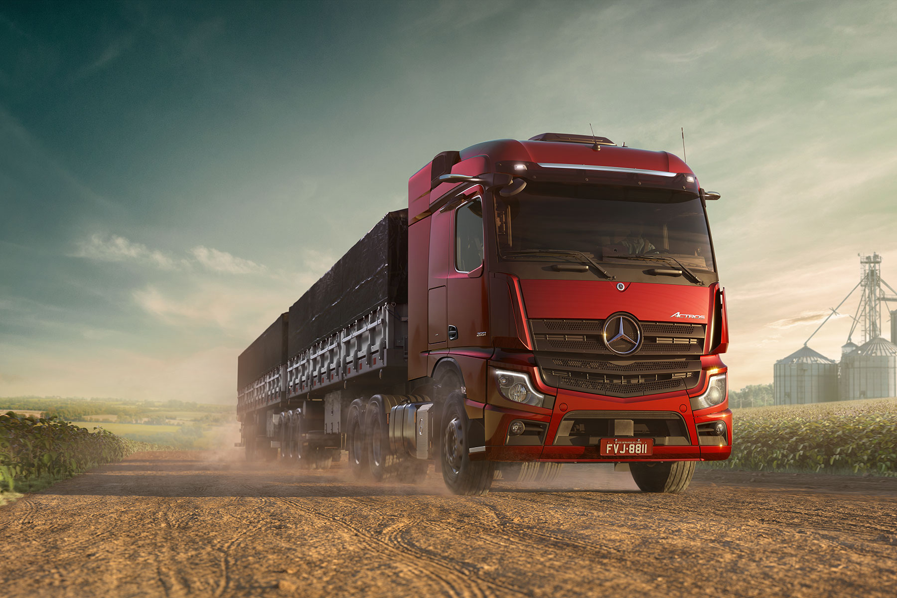 Caminhão Mercedes-Benz Actros 1