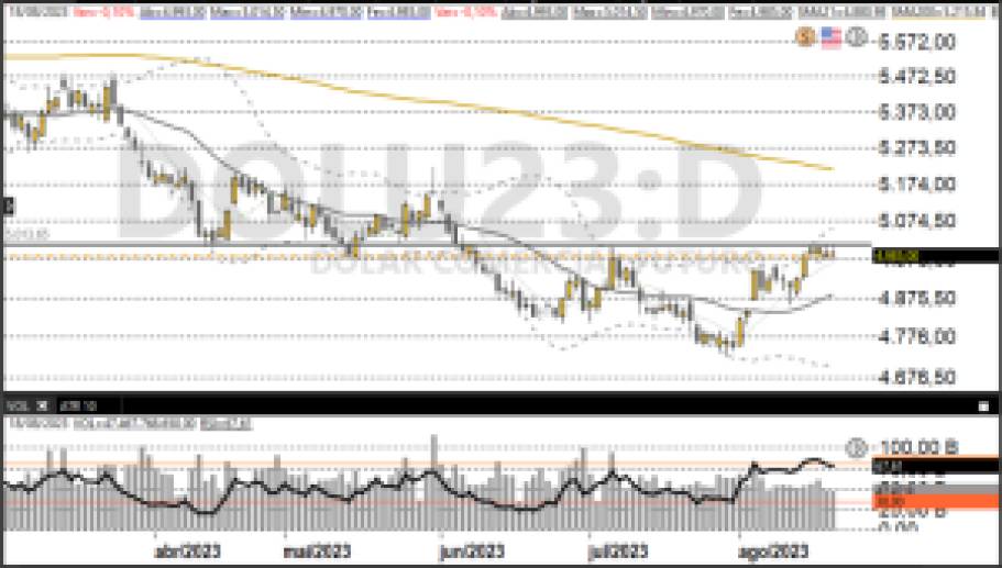 Dólar 21/08/23