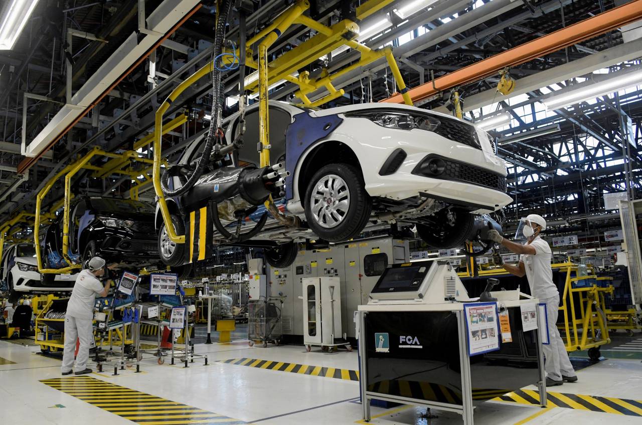 Fábrica da Fiat, da Stellantis, em Betim (MG) 20/05/2020 REUTERS/Washington Alves