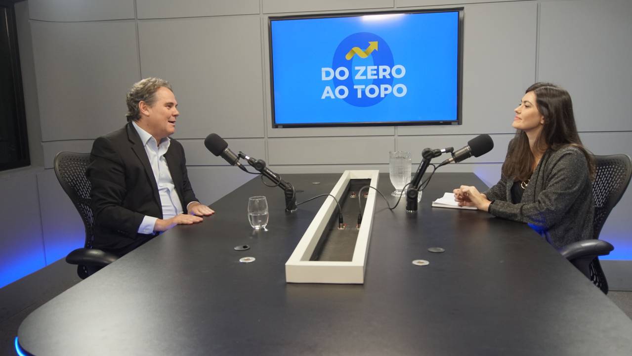 Bruno Ferrari, CEO e fundador da Oncoclínicas (ONCO3) em entrevista ao podcast Do Zero ao Topo, do InfoMoney Business (Foto: InfoMoney)