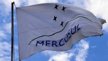 Foto de stock de Mercosul/bandeira do Mercosul