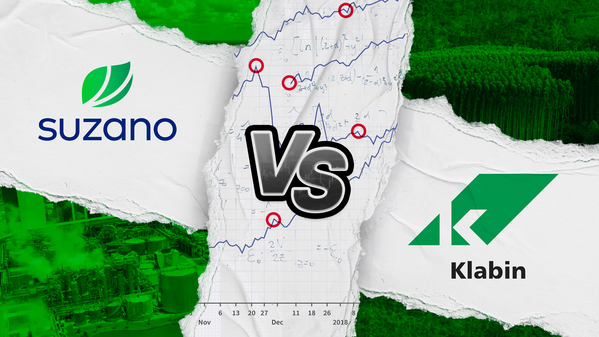 qual ação pode ganhar mais com dólar em alta? — Suzano (SUZB3) ou Klabin (KLBN11)
