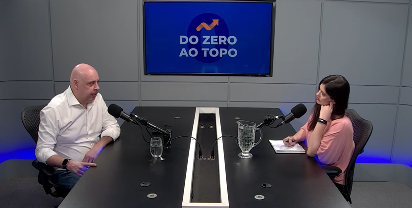 Marcio Sant'Anna, cofundador da Ecom Energia, em entrevista ao podcast Do Zero ao Topo
